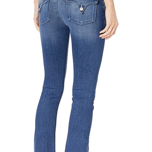 HUDSON BAILEE CROP MIDRISE BABY BOOT JEANS SZ 25 - Picture 4 of 10